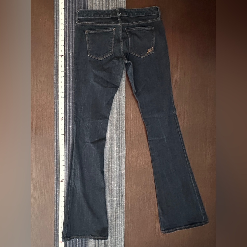 Express Dark Indigo Flare Jeans